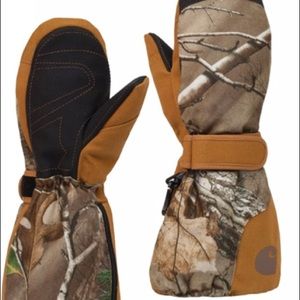 Carhartt Camo Mossy Oak mittens